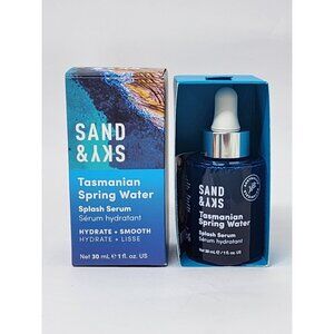 New Sand & Sky Tasmanian Spring Water Splash Serum 1oz / 30mL